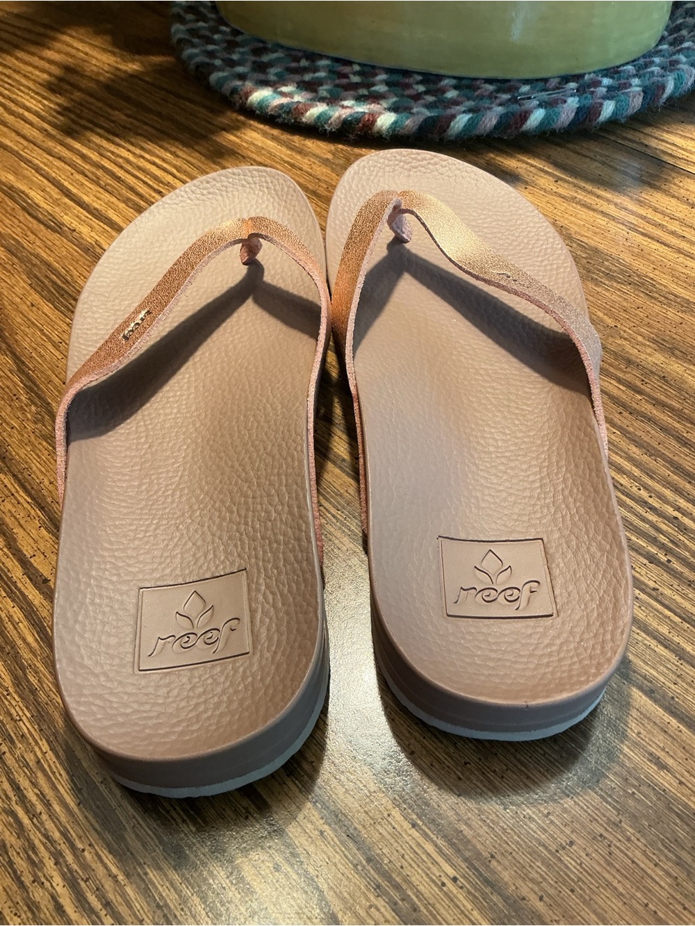 Reef Cushion Court Vegan Women’s Flip Flop Sandal Size 7 - Picture 5 of 9